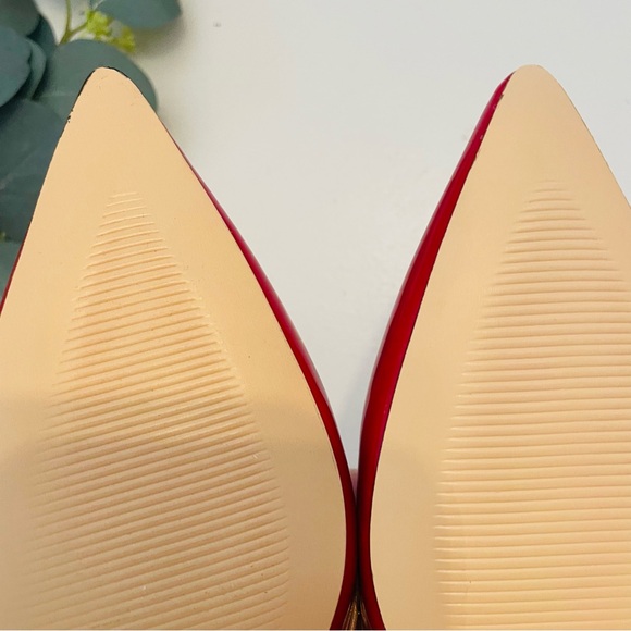 Rivet Studded Point Toe Heels - Picture 8 of 10